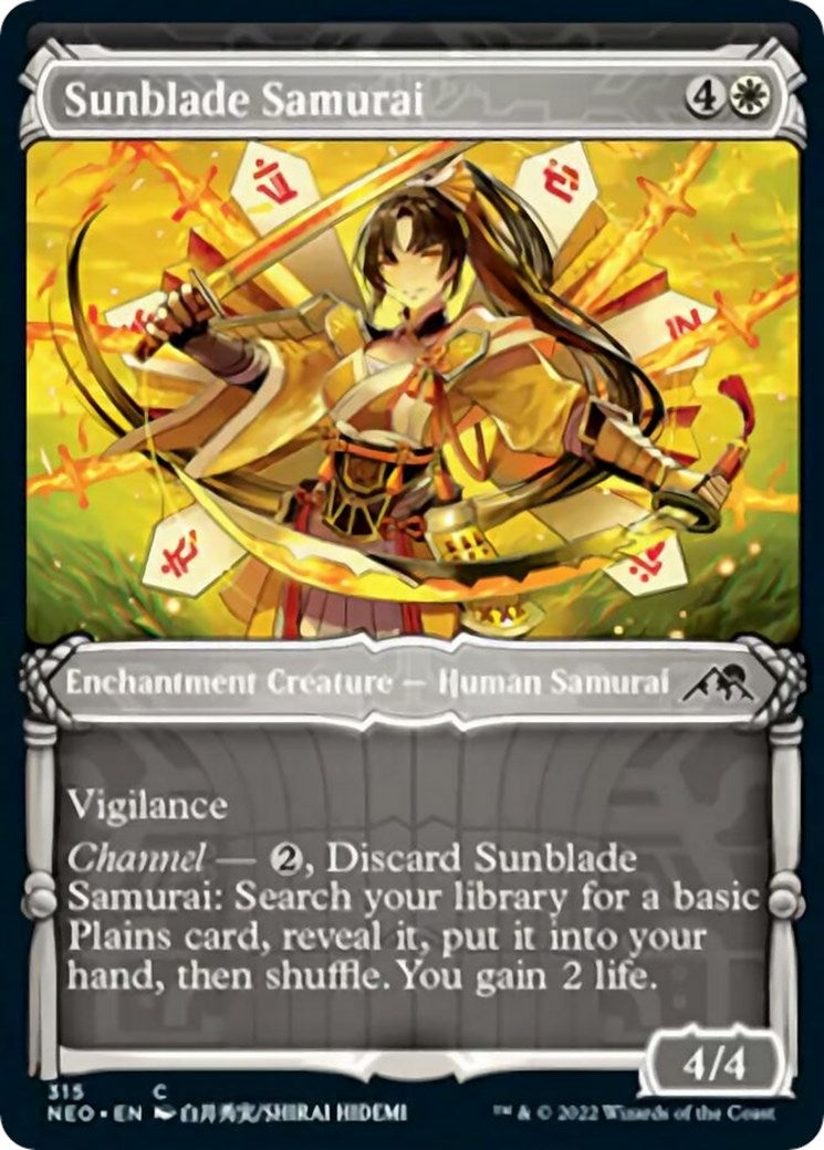 Image for Sunblade Samurai (Showcase) (315) (NEO) - Magic: The Gathering