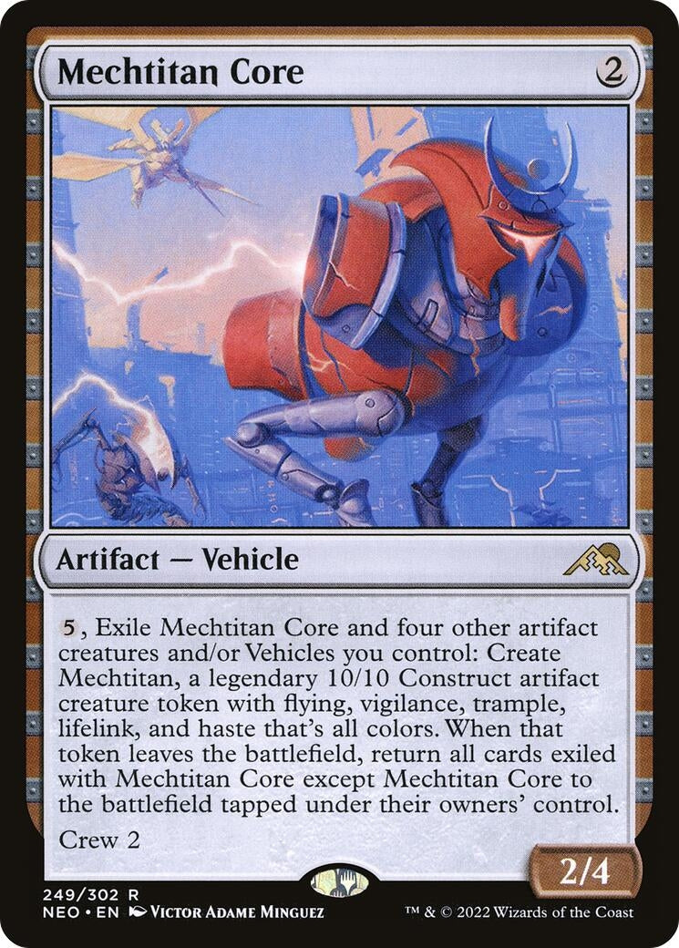 Image for Mechtitan Core (249) (NEO) - Magic: The Gathering