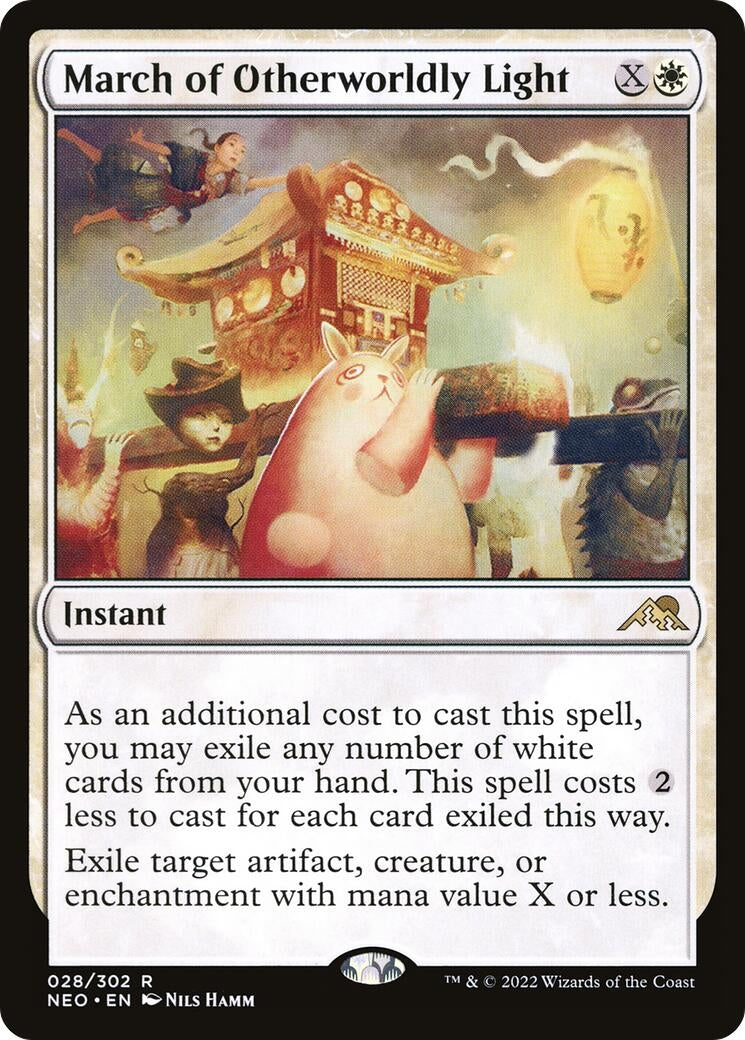 Image for March of Otherworldly Light (28) (NEO) - Magic: The Gathering