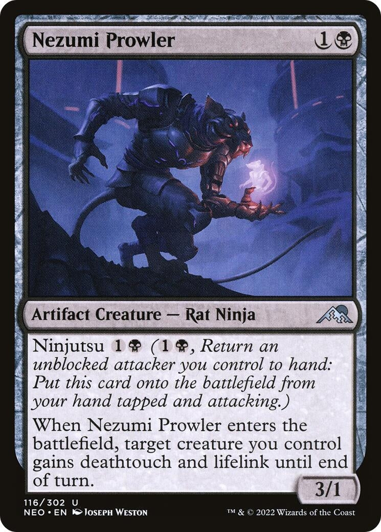 Image for Nezumi Prowler (116) (NEO) - Magic: The Gathering