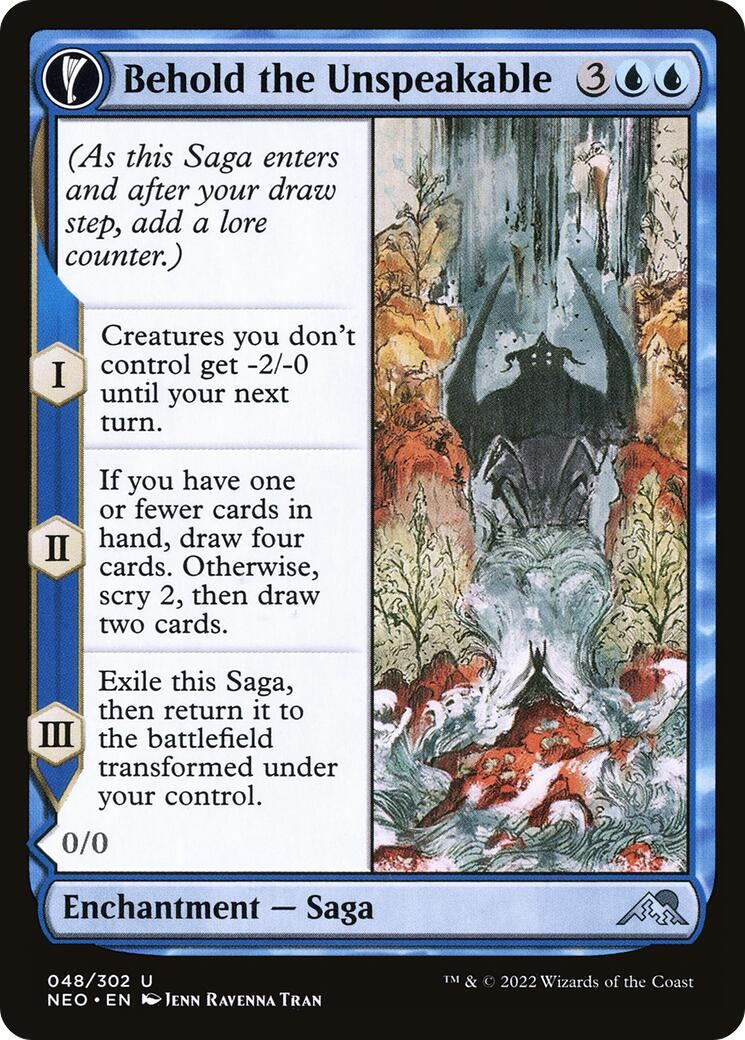 Image for Behold the Unspeakable (48) (NEO) - Magic: The Gathering