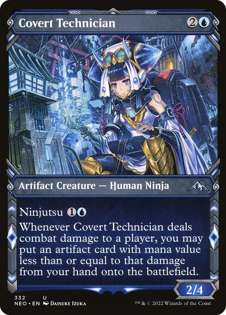 Image for Covert Technician (Showcase) (332) (NEO) - Magic: The Gathering