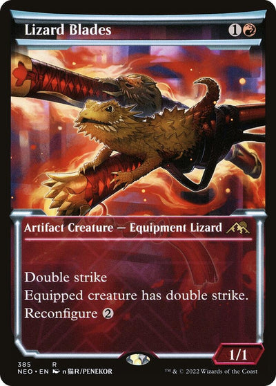 Lizard Blades (Showcase) (385) (NEO)