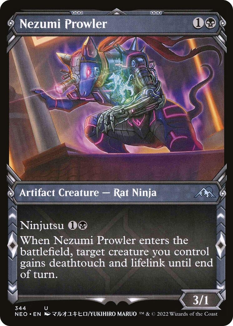 Image for Nezumi Prowler (Showcase) (344) (NEO) - Magic: The Gathering