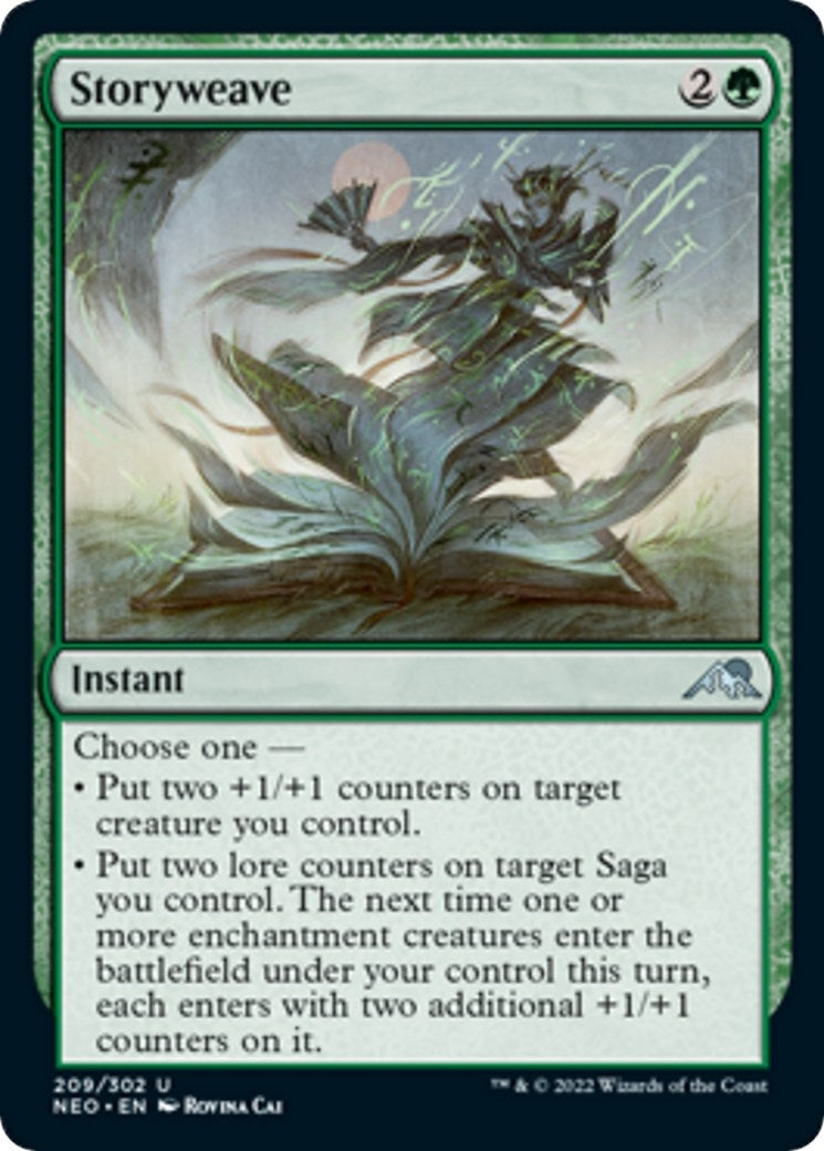 Image for Storyweave (209) (NEO) - Magic: The Gathering