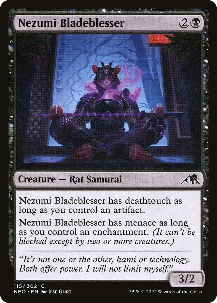 Image for Nezumi Bladeblesser (115) (NEO) - Magic: The Gathering