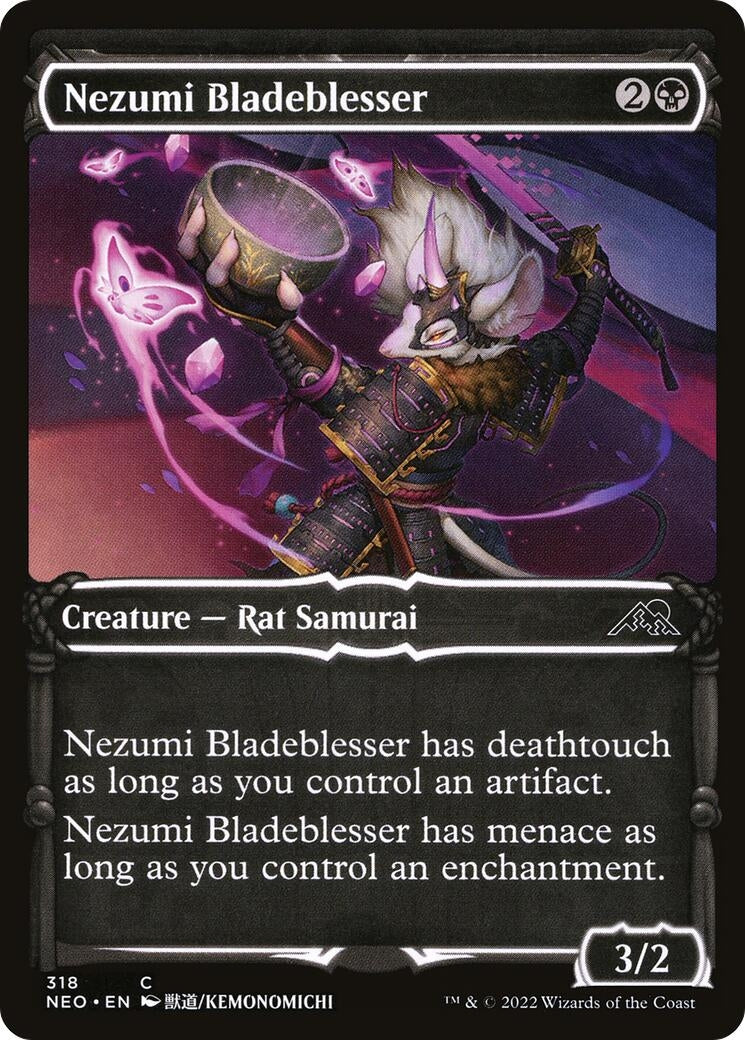 Image for Nezumi Bladeblesser (Showcase) (318) (NEO) - Magic: The Gathering