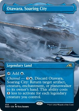 Image for Otawara, Soaring City (Borderless) (414) (NEO) - Magic: The Gathering