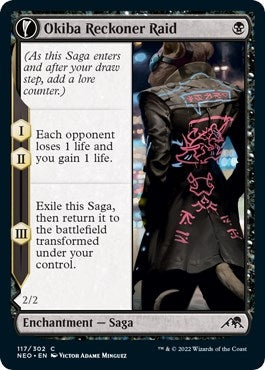 Image for Okiba Reckoner Raid (117) (NEO) - Magic: The Gathering
