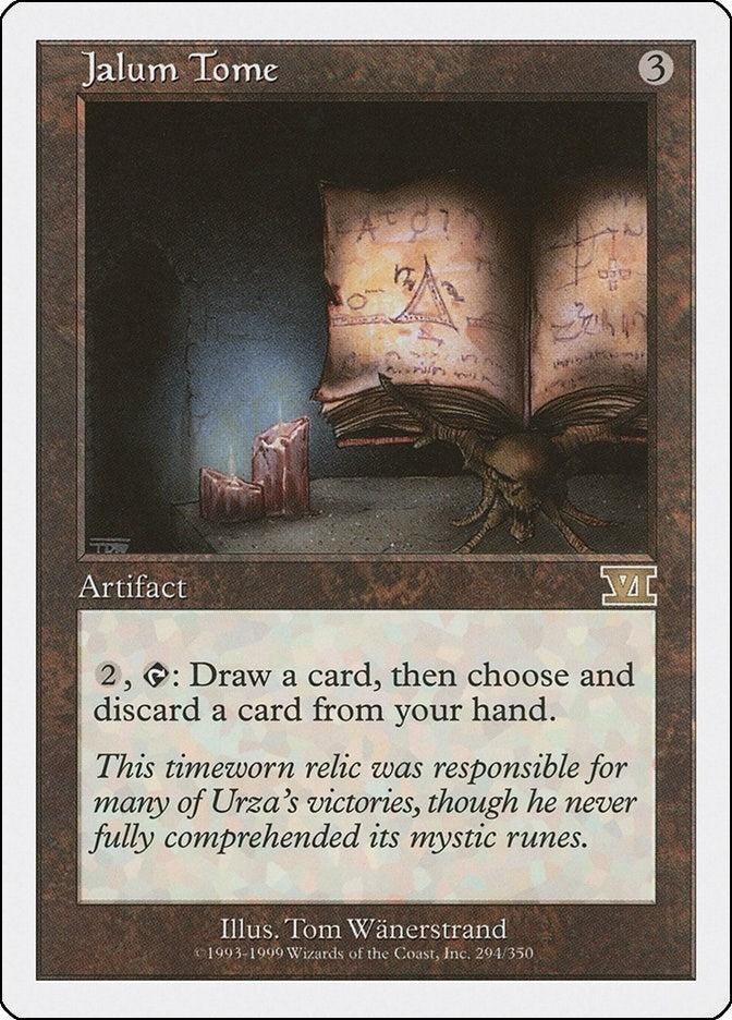 Image for Jalum Tome (294) (6ED) - Magic: The Gathering
