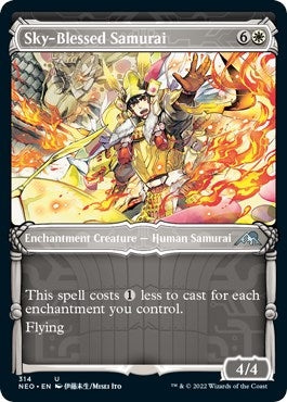 Image for Sky-Blessed Samurai (Showcase) (314) (NEO) - Magic: The Gathering