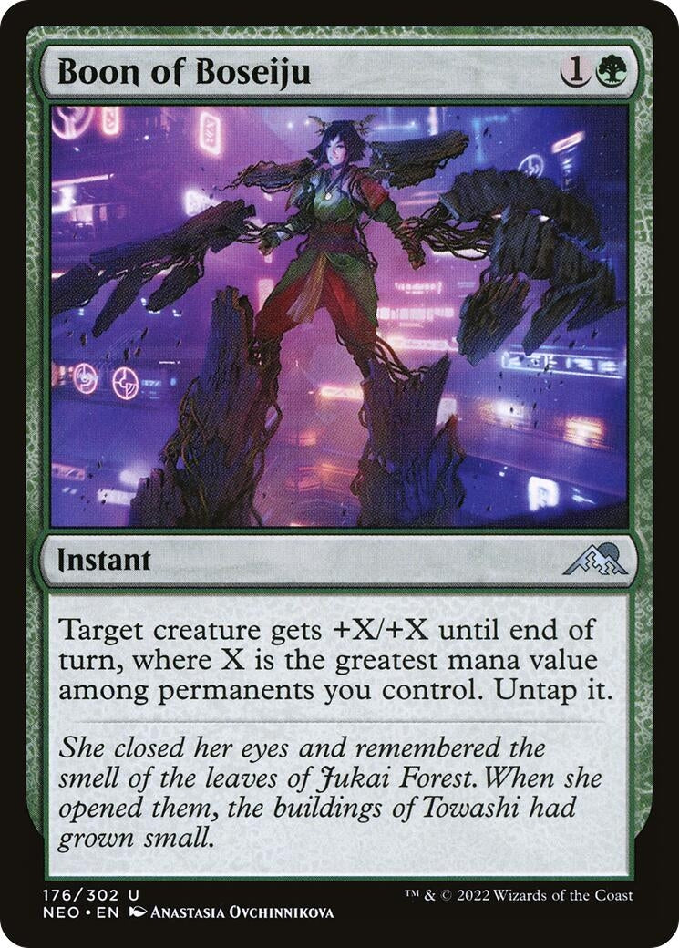 Image for Boon of Boseiju (176) (NEO) - Magic: The Gathering