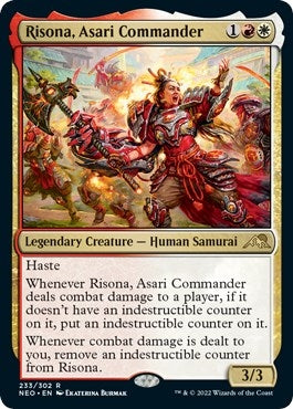 Image for Risona, Asari Commander (233) (NEO) - Magic: The Gathering