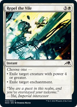 Image for Repel the Vile (33) (NEO) - Magic: The Gathering