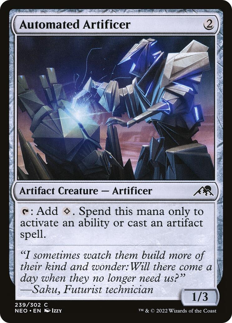 Image for Automated Artificer (239) (NEO) - Magic: The Gathering