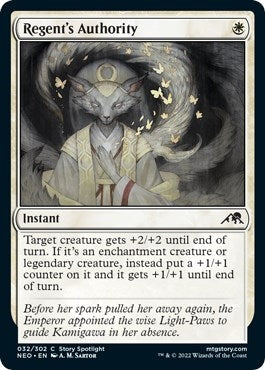 Image for Regent's Authority (32) (NEO) - Magic: The Gathering