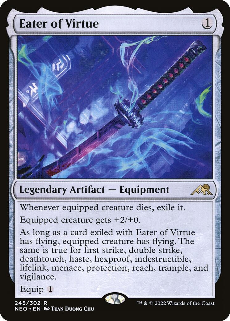 Image for Eater of Virtue (245) (NEO) - Magic: The Gathering