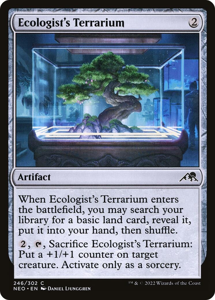 Image for Ecologist's Terrarium (246) (NEO) - Magic: The Gathering