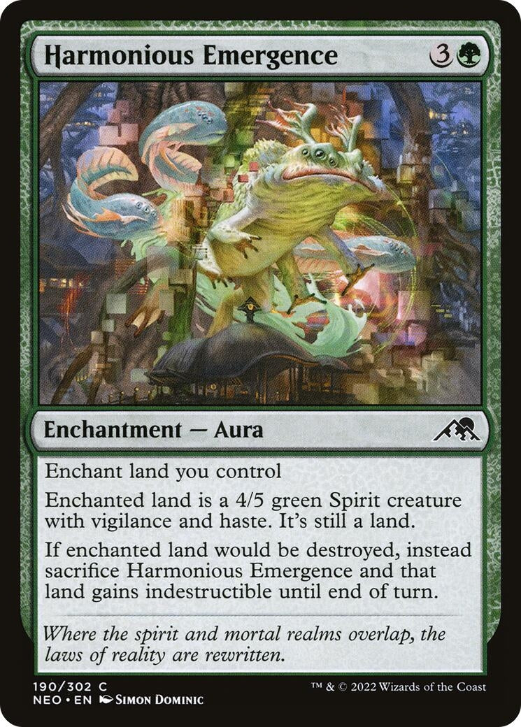 Image for Harmonious Emergence (190) (NEO) - Magic: The Gathering