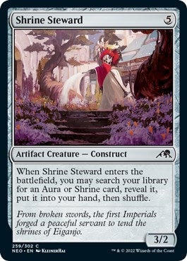 Image for Shrine Steward (259) (NEO) - Magic: The Gathering