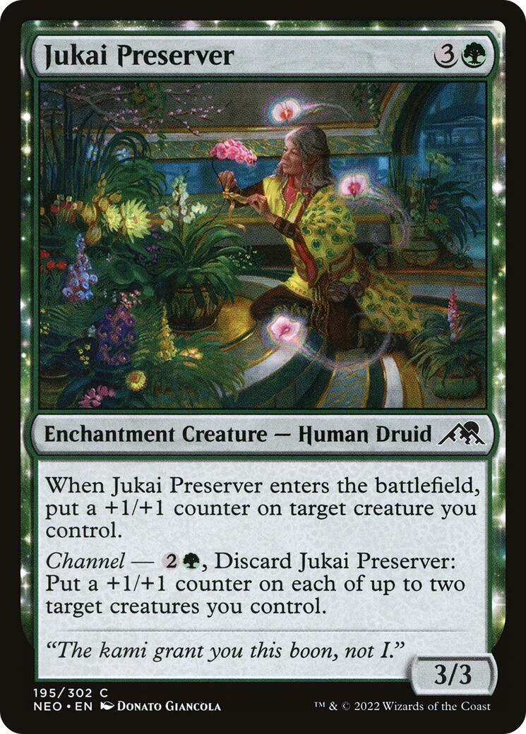 Image for Jukai Preserver (195) (NEO) - Magic: The Gathering