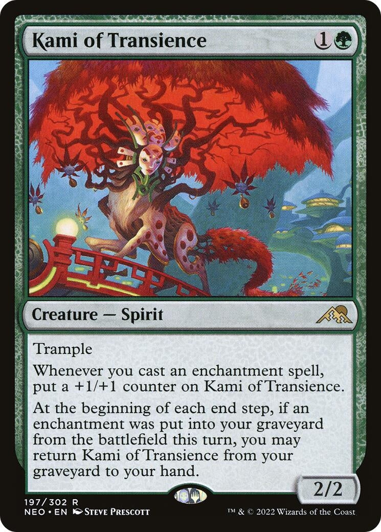 Image for Kami of Transience (197) (NEO) - Magic: The Gathering