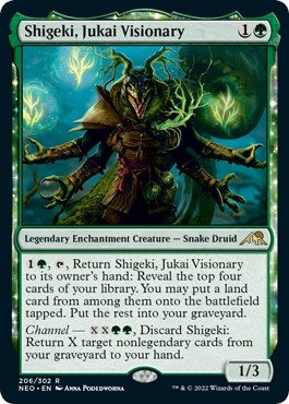 Image for Shigeki, Jukai Visionary (206) (NEO) - Magic: The Gathering