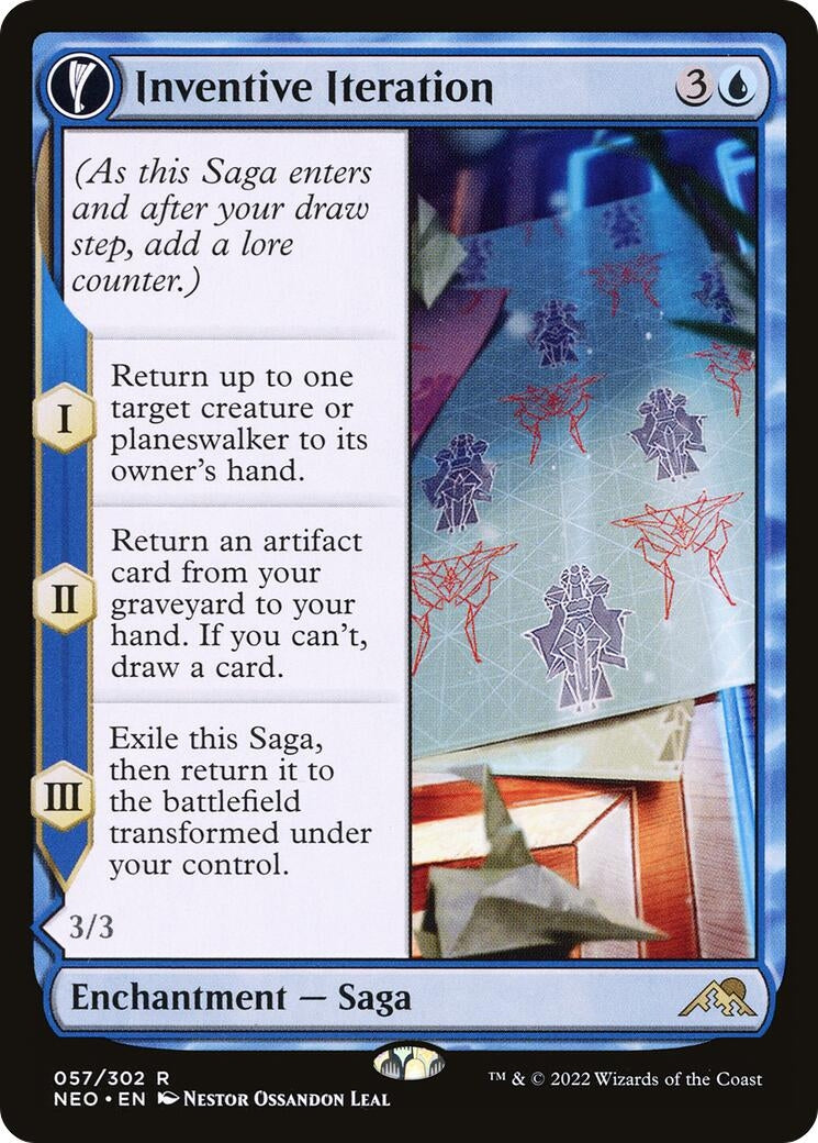 Image for Inventive Iteration (57) (NEO) - Magic: The Gathering