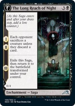 Image for The Long Reach of Night (109) (NEO) - Magic: The Gathering