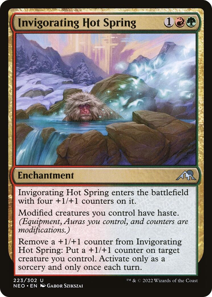 Image for Invigorating Hot Spring (223) (NEO) - Magic: The Gathering
