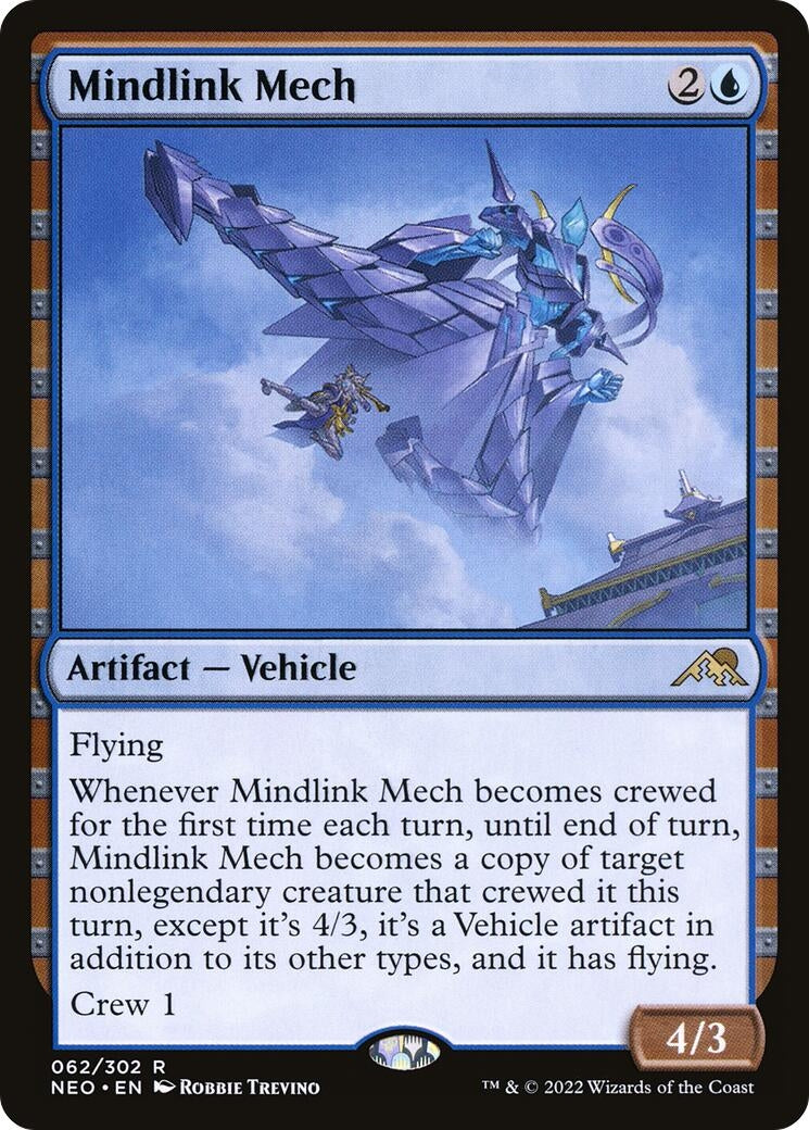 Image for Mindlink Mech (62) (NEO) - Magic: The Gathering
