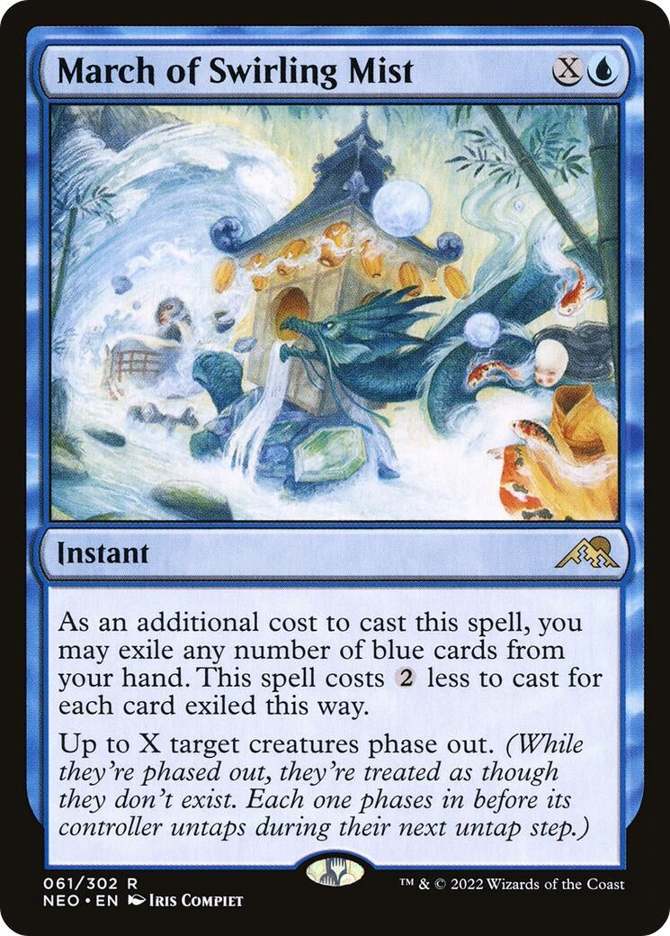 Image for March of Swirling Mist (61) (NEO) - Magic: The Gathering