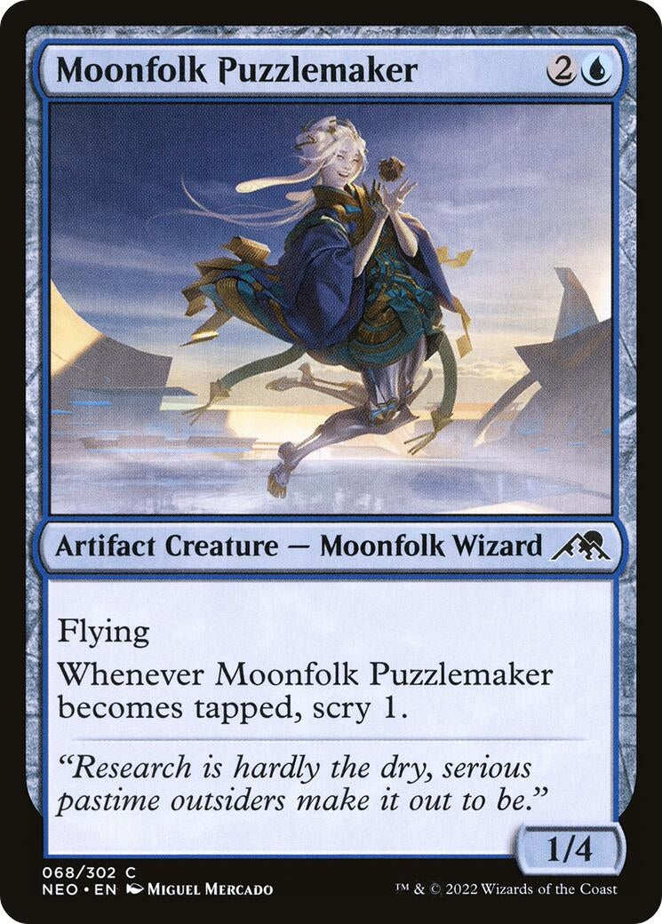 Image for Moonfolk Puzzlemaker (68) (NEO) - Magic: The Gathering