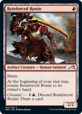 Image for Reinforced Ronin (158) (NEO) - Magic: The Gathering