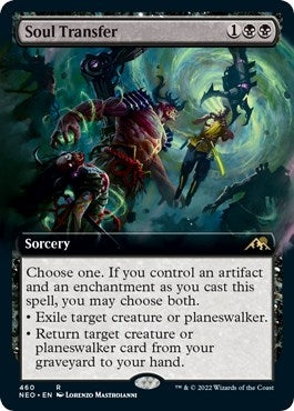 Image for Soul Transfer (Extended Art) (460) (NEO) - Magic: The Gathering