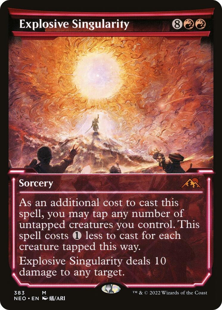 Image for Explosive Singularity (Showcase) (383) (NEO) - Magic: The Gathering