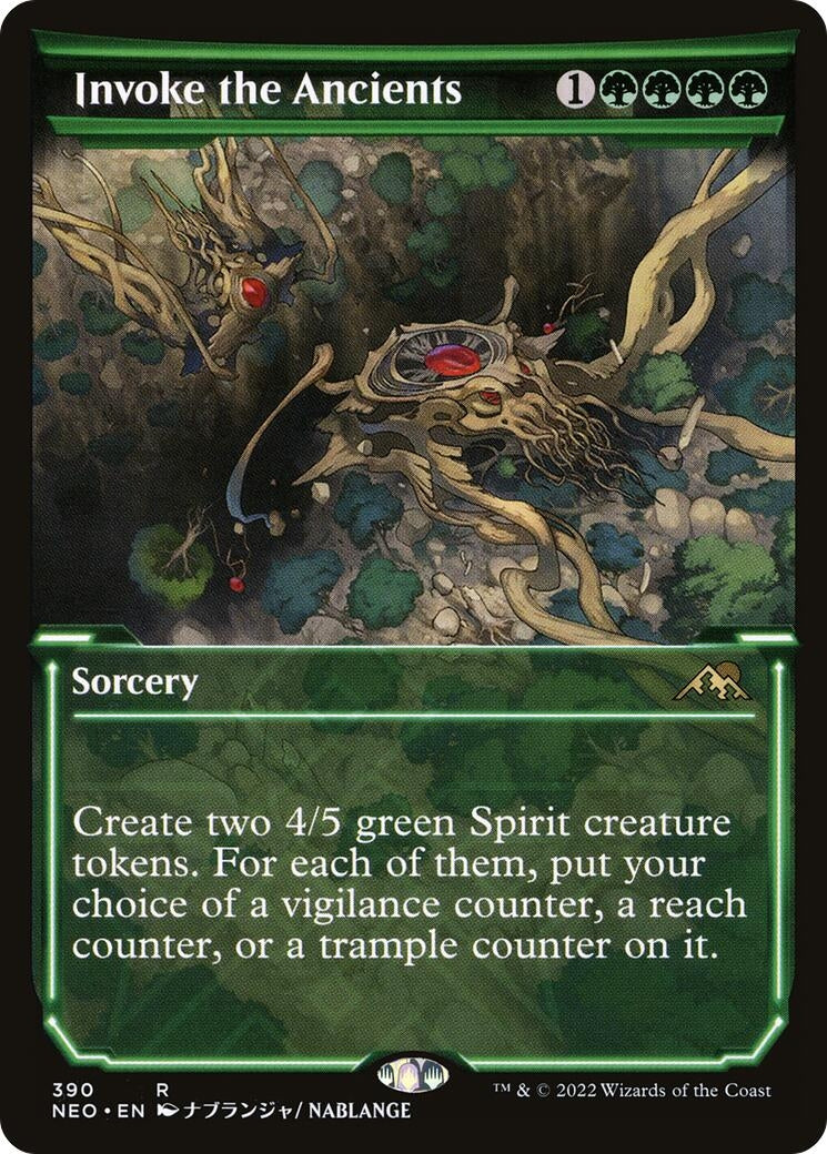 Image for Invoke the Ancients (Showcase) (390) (NEO) - Magic: The Gathering