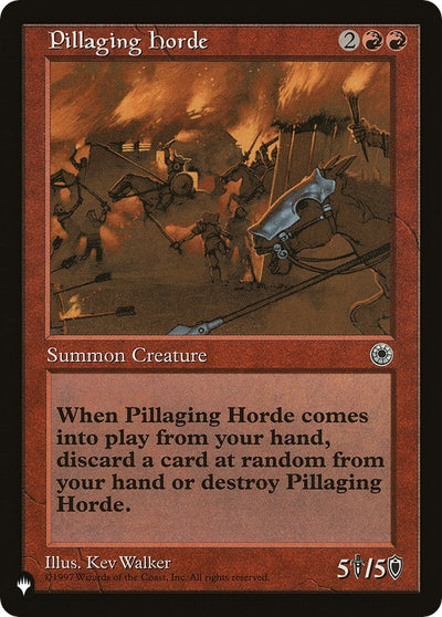 Pillaging Horde (LIST)