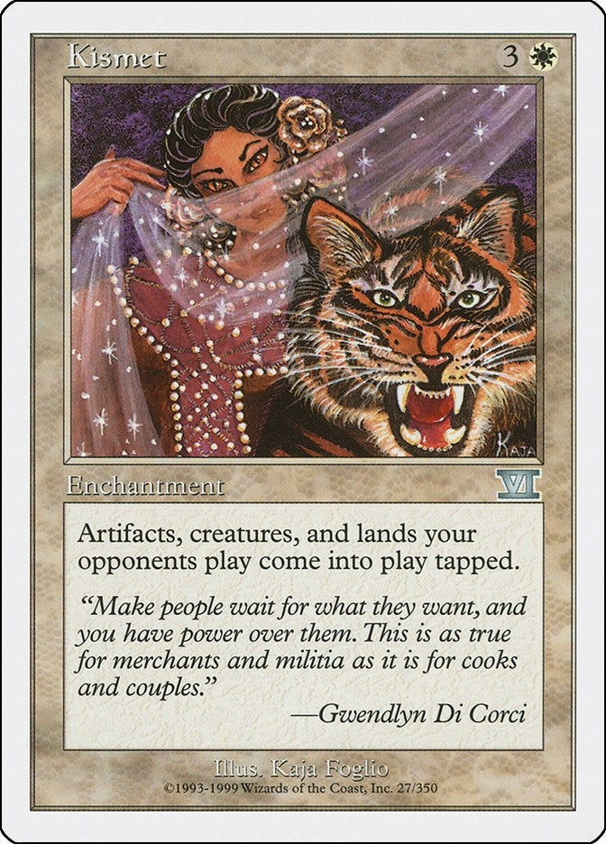 Image for Kismet (27) (6ED) - Magic: The Gathering