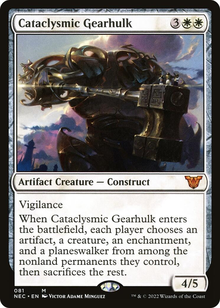 Cataclysmic Gearhulk (81) (NEC)