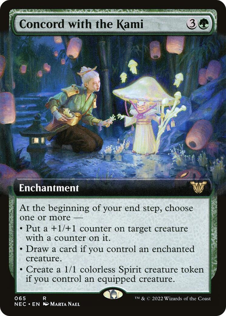 Concord with the Kami (Extended Art) (65) (NEC)