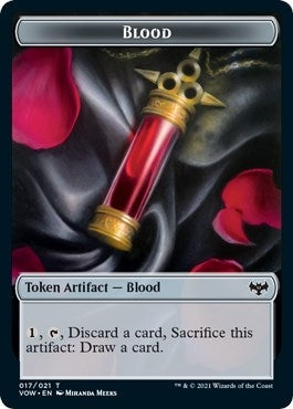 Image for Blood Double-Sided Token (Challenger 2022) (17) (UMP) - Magic: The Gathering
