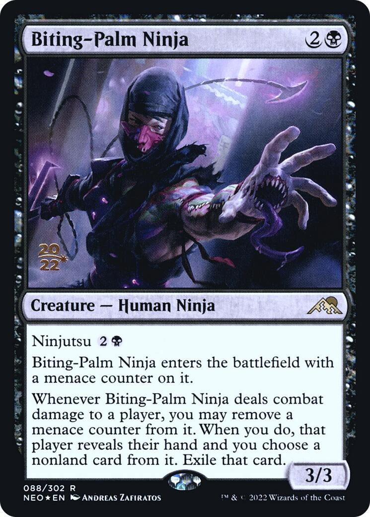 Image for Biting-Palm Ninja (88) (PRE) - Magic: The Gathering
