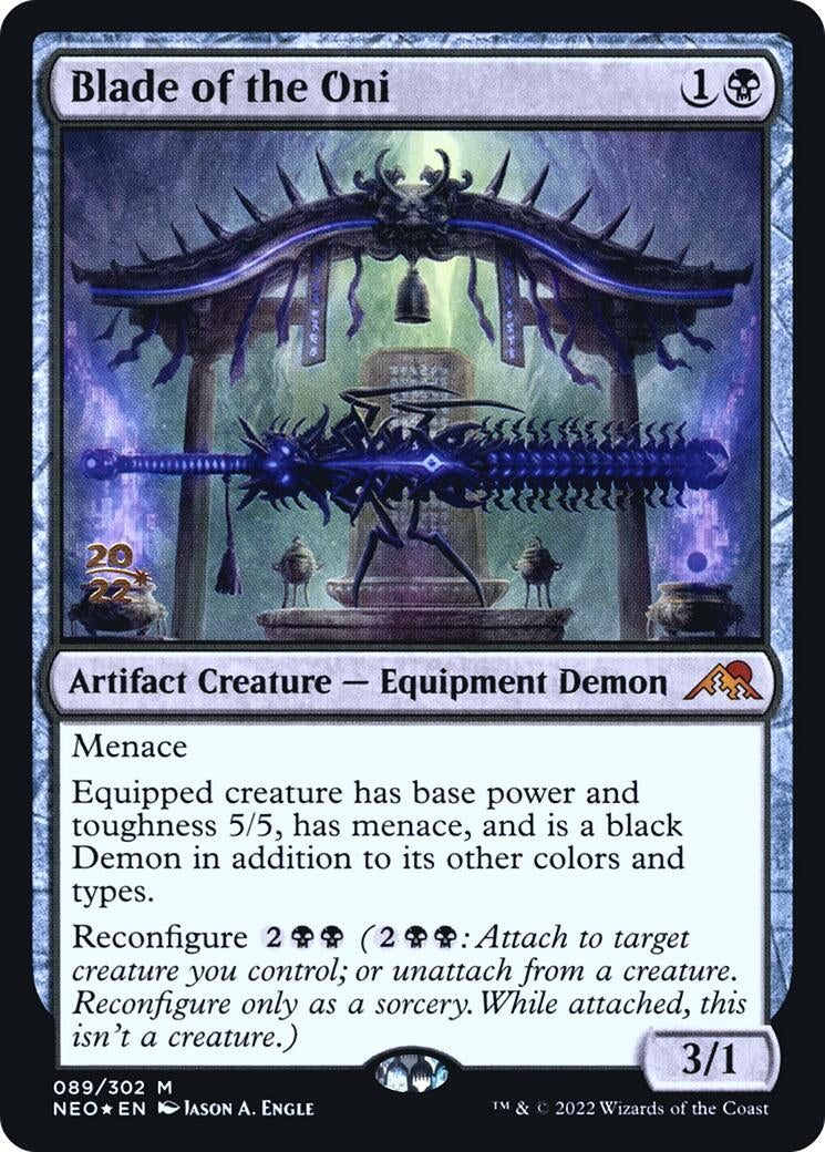 Image for Blade of the Oni (89) (PRE) - Magic: The Gathering