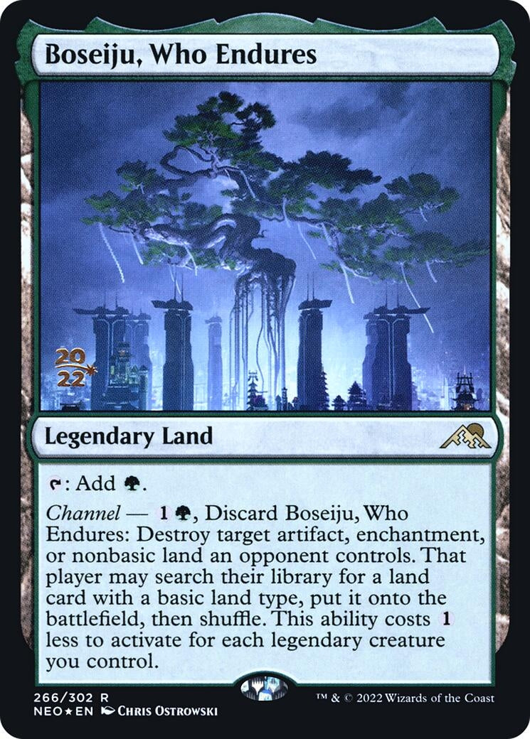 Image for Boseiju, Who Endures (266) (PRE) - Magic: The Gathering