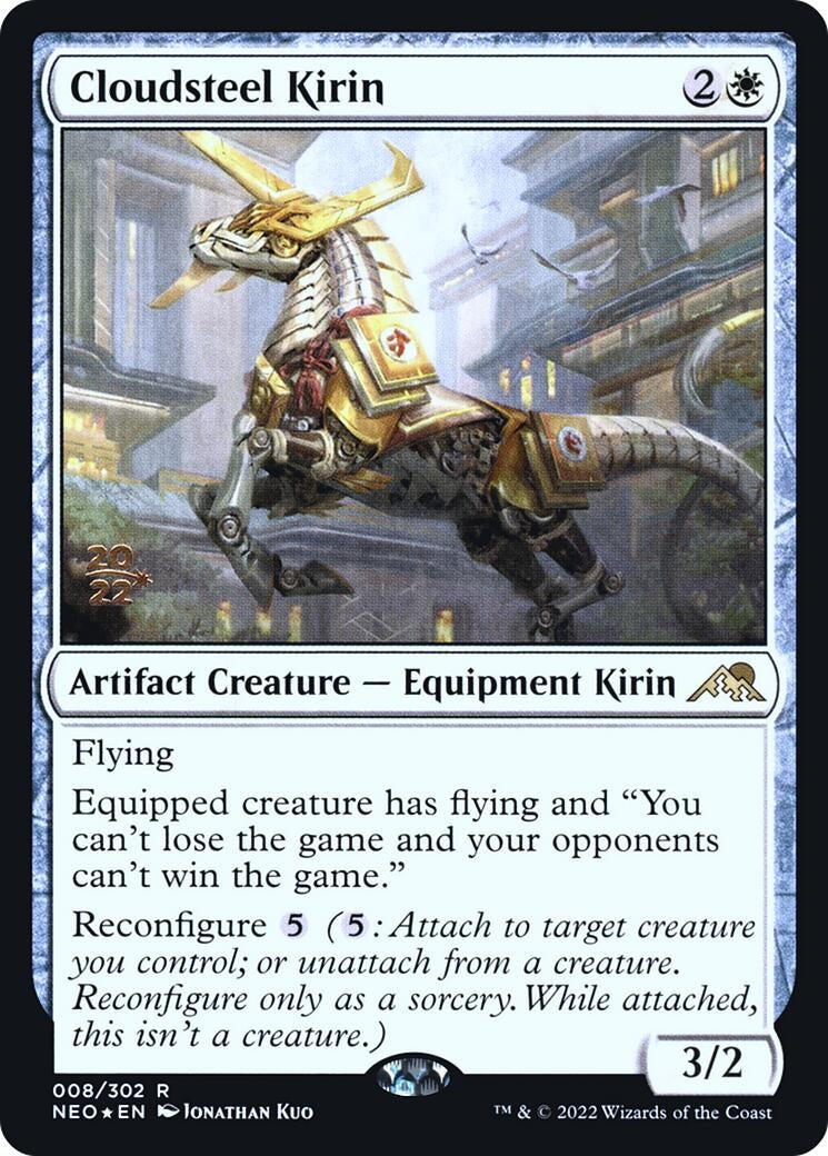 Image for Cloudsteel Kirin (8) (PRE) - Magic: The Gathering