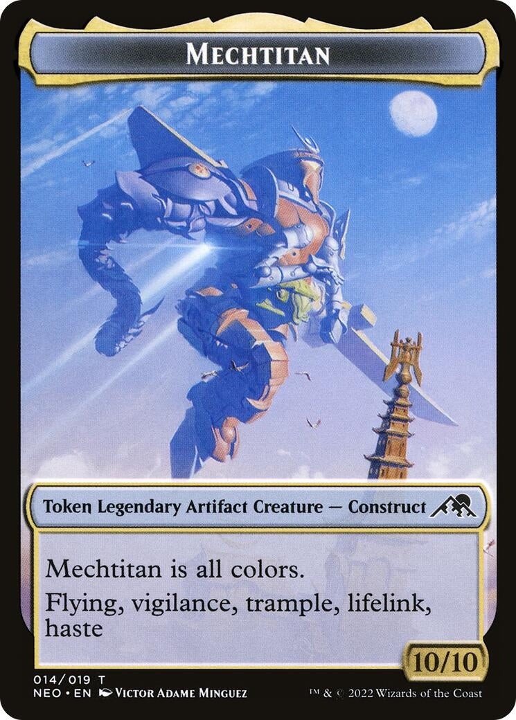 Image for Mechtitan Token (14) (NEO) - Magic: The Gathering