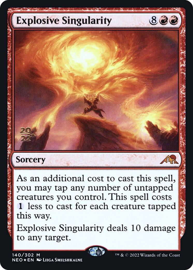 Image for Explosive Singularity (140) (PRE) - Magic: The Gathering