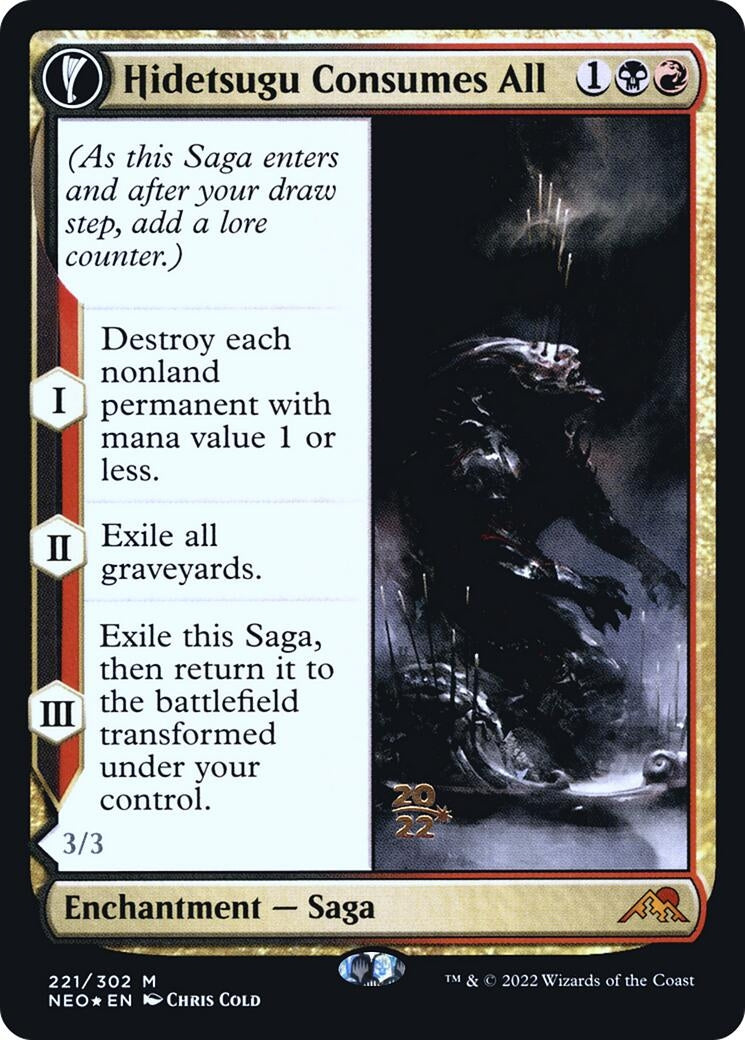 Image for Hidetsugu Consumes All (221) (PRE) - Magic: The Gathering