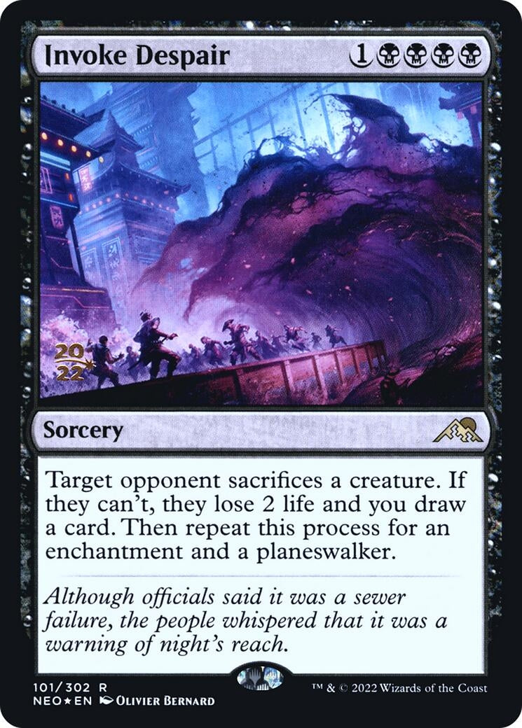 Image for Invoke Despair (101) (PRE) - Magic: The Gathering